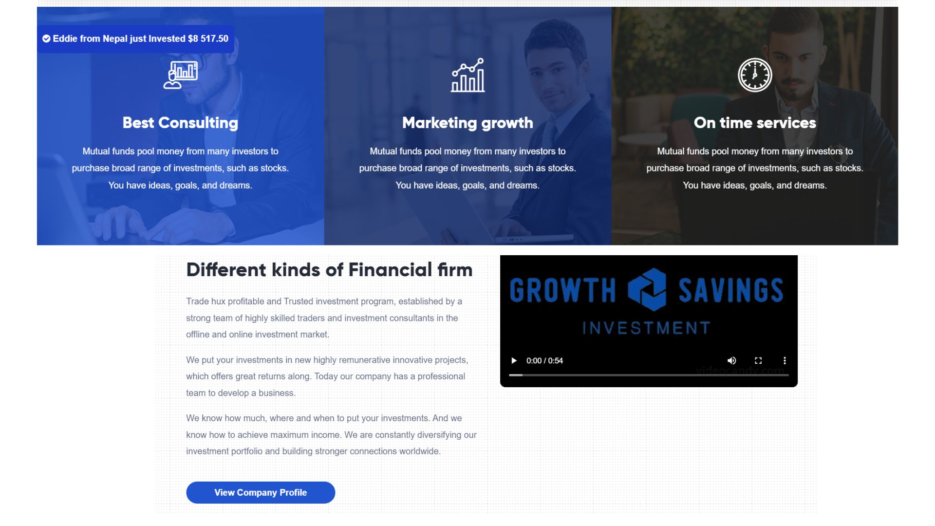 growthsavingsInvestment.com review